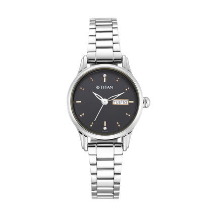 Titan Analog Black Dial Women's Watch-2656SM03/NP2656SM03 