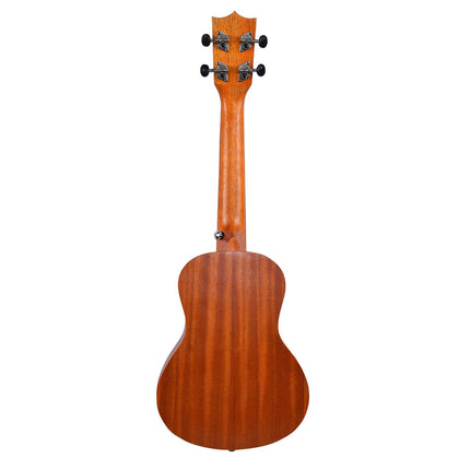 Kadence Concert Ukulele 23", Cinnamon Brown colour, fluorocarbon strings, matt finish with strap and bag (Spring Summer Collection of Ukuleles) 