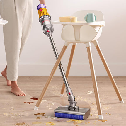 Dyson V12S Detect Slim Submarine Wet And Dry Hepa Filter Vacuum Cleaner, 1 Count, 350Ml, Yellow 
