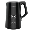 Havells I-Conic 1.5 Litre Digi Kettle with double wall and 304 stainless steel tank (Black), 1600 Watts 