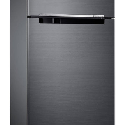 Samsung 322 L, 3 Star, Convertible 5-in-1 Digital Inverter with Display Frost Free Double Door Refrigerator (RT37C4523B1/HL, Black Matt) 