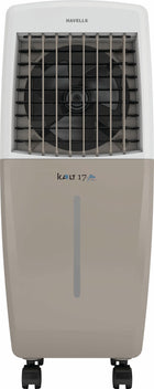 Havells Kalt Pro 17 L Personal Air Cooler for Room|With Fan & 3 Side Bacteria Shield Honeycomb Pads|Aerodynamically Designed Blades|Sleek & stunning design |Front Wheel with Brakes|Inverter Compatible 