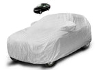 Auto Hub 100% Water Resistant Car Cover Compatible with Honda City I-VTEC (Model : 2014-2019)-(Fabric: Polyester-Cotton Coating, Color:-Matelic Silver) 