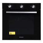 Faber 80L Black Finish Built-In Oven || Push/Pull Knob Control with Digital Display || 4 Cooking Functions with Grill Rack, Universal Pan|| FBIO 80L 4F BK with 1 Yr Comprehensive Warranty 