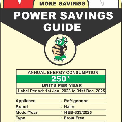 Haier 325 L 3 Star Frost Free Bottom Mount Double Door Refrigerator|Convertible 14-in-1|Jhukna Mat-Bottom Freezer|Digital Display Panel|Triple Inverter|Twist Ice Maker (HEB-333GB-P, Graphite Black) 
