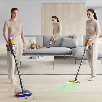 Dyson V12S Detect Slim Submarine Wet And Dry Hepa Filter Vacuum Cleaner, 1 Count, 350Ml, Yellow 