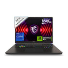 MSI Vector 17 HX, Intel 14th Gen. i9-14900HX, 43CM QHD+ 240Hz Gaming Laptop (32GB/2TB NVMe SSD/Windows 11 Home/NVIDIA GeForce RTX 4070, GDDR6 8GB/Cosmos Black/3Kg), A14VGG-239IN 