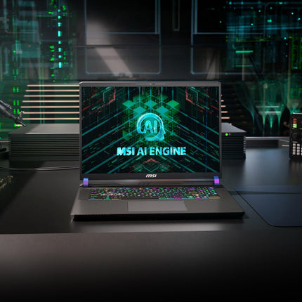 MSI Vector 17 HX, Intel 14th Gen. i9-14900HX, 43CM QHD+ 240Hz Gaming Laptop (32GB/2TB NVMe SSD/Windows 11 Home/NVIDIA GeForce RTX 4070, GDDR6 8GB/Cosmos Black/3Kg), A14VGG-239IN 