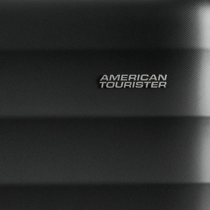 American Tourister Trolley Bag for Travel | Barcelona 55 Cms Polycarbonate Hardsided Small Cabin Luggage Bag | Suitcase for Travel | Trolley Bag for Travelling, Gunmetal, 4, Spinner 