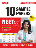 MTG NEET 10 Sample Papers as per NMC NEET UG 2025 Syllabus | NEET Mock Test Papers with OMR Sheet | 2000 Highly Probable MCQs 