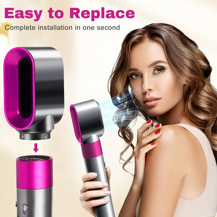 Pre-Styling Dryer Attachment Nozzle Replacement for Dyson Airwrap Rotating Curling Barrels Hair Styler Accessories 