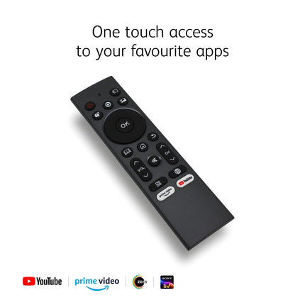 VW 80 cm (32 inches) Linux Series Frameless HD Ready Smart LED TV VW32C2 (Black) | with 18 Months Warranty 