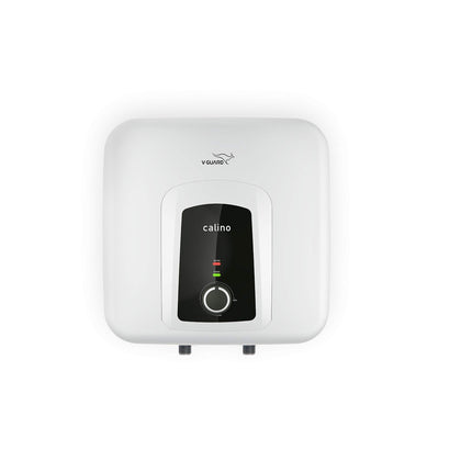 V-Guard Calino 25 Litre Storage 5 Star Water Heater, 100% ABS Body with IPX4 Rating; Free PAN India Installation and Free Inlet Outlet Connection Pipes; White, Wall 