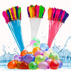 GRAPHENE Set of 3 Bunch 111 Holi Magic Water Balloons/Multicolor Automatic Fill and Tie Magic Water Balloons for Holi- Quick Fill, Easy Tie, No Mess, Fun For Kids (111 Balloons) 