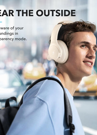 Soundcore by Anker Q20i Hybrid ANC Wireless Over Ear Headphones White