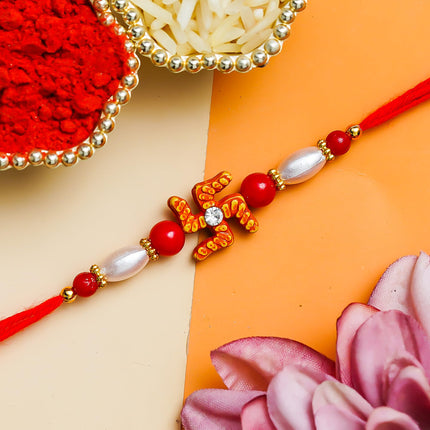 TONKWALAS Multicolor Combo of 10 Dora Rakhi Set for Men with Roli Chawal Rakhi for Brother 