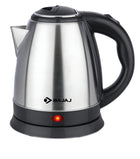 Bajaj KTX 1.5 Litre DLX Electric Kettle |1350W Kettle with Stainless Steel Body | Cordless Operation | Auto Shut-off Mechanism | 2-Yr Warranty | Black 