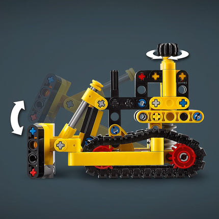 LEGO Technic Heavy-Duty Bulldozer Set 42163 (195 Pieces) 