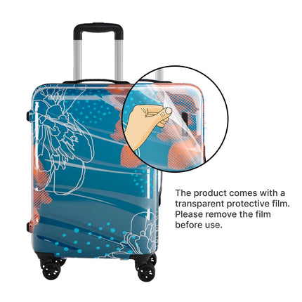 Safari Plastic Serene Hardside Suitcase, Lightweight And Scratch Resistant, Fixed Combination Lock, 360 Degree Dual Wheels, Telescopic Handle, Check-In Luggage Trolley Bag, Medium, 65Cm 