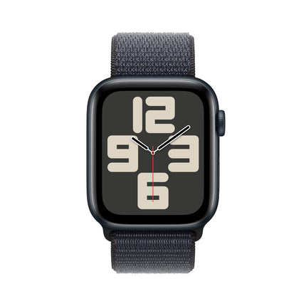 Apple Watch SE (2nd Gen, 2023) [GPS 44mm] Smartwatch with Midnight Aluminum Case with Ink Sport Loop. Fitness & Sleep Tracker, Crash Detection, Heart Rate Monitor, Retina Display 