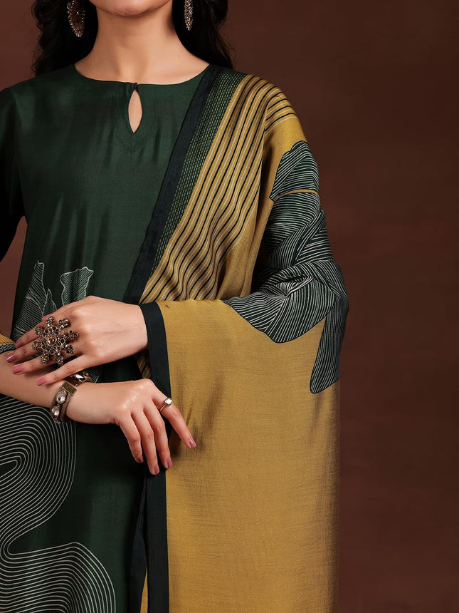 Libas Women's Silk Blend Kurta Set (36771O 