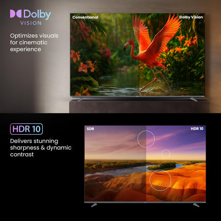 Haier 164 cm (65) New M80F Series 4K Ultra HD Smart Mini LED Google TV H65M80FUX (2025 Model) 