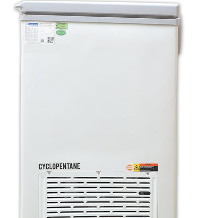 Blue Star CF4-230NEYW Single Door Deep Freezer (215 Liter, White, 4-star) 
