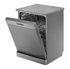 KAFF Centra 12 Place Settings Free Standing Dishwasher with Digital Display, 3 Stage Filtration (DW Centra 60, Silver) 