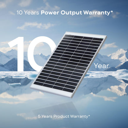 WAAREE II 120 Watt Solar Panel II Mono PERC Solar Panels II Modules II Use for Mobile Charging, Off Grid and on Grid System (120 Watt Pack of 2, 240 Watt) 