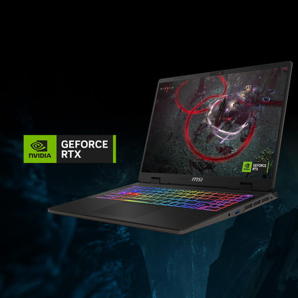 MSI Sword 16 HX, Intel 13th Gen. i9-13980HX, 41CM 16:10 FHD+ 144Hz Gaming Laptop(32GB/1TB NVMe SSD/Windows 11 Home/Office 2021/NVIDIA GeForce RTX 4060, GDDR6 8GB /Cosmos Gray/2.3Kg),13VFKG-652IN 