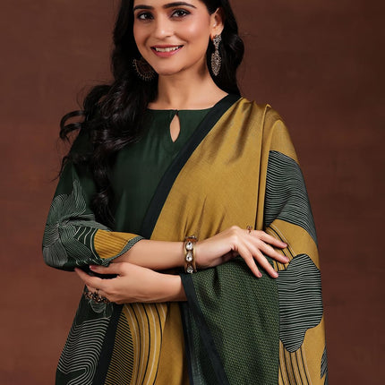 Libas Women's Silk Blend Kurta Set (36771O 