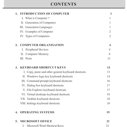 Computer Awareness For All Competitive Exams 2024 - 2025 | SSC CGL CHSL GD, Delhi Police, RRB Railway, Banking PO SBI/ IBPS Clerk/ RBI/ Insurance | Previous Year Paper TCS PYQ | 1000+ Question Bank | S Chand Exam Book 