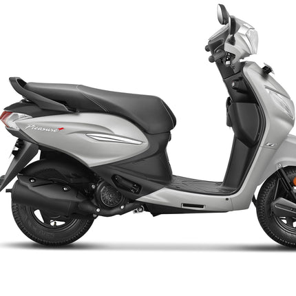Hero PLEASURE+ LX Scooter Matt Vernier Grey Booking for Ex-Showroom Price 