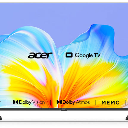 acer 139 cm (55 inches) Advanced I Series 4K Ultra HD Smart LED Google TV AR55GR2851UDFL (Black) 
