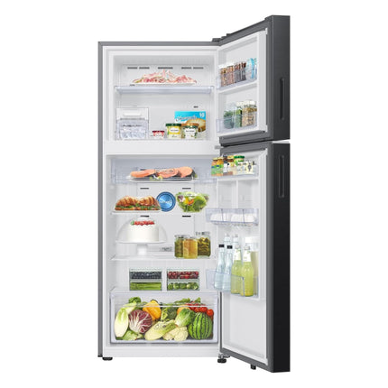 Samsung 396 L, 2 Star, Convertible 5-in-1, Digital Inverter, Frost Free Double Door, Bespoke AI WiFi Enabled Refrigerator (RT41DG6A2BB1, Black Matte, 2025 Model) 