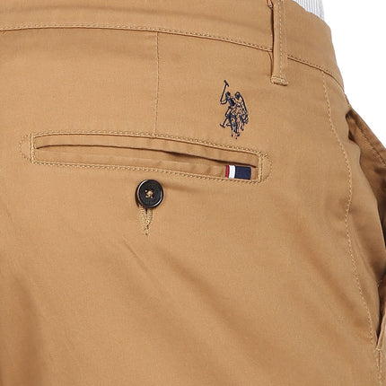 U.S. Polo Assn. Men's Slim Casual Pants (USTRO0514D_Khaki_34) 