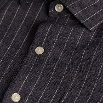 SNITCH Solstice Grey Stripe Shirt 