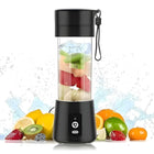 DADLM® Portable Blender, USB Rechargeable Mini Juicer Blender,Electric Juicer Bottle Blender Grinder Mixer, Personal Size Blender for Juices, Shakes and Smoothies,Fruit Juicer Machine (1) 