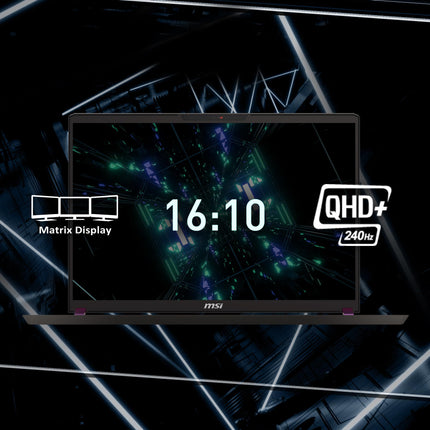 MSI Vector 17 HX, Intel 14th Gen. i9-14900HX, 43CM QHD+ 240Hz Gaming Laptop (32GB/2TB NVMe SSD/Windows 11 Home/NVIDIA GeForce RTX 4070, GDDR6 8GB/Cosmos Black/3Kg), A14VGG-239IN 