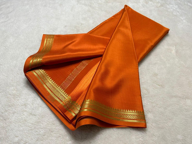 Shree Silk Mills Cerep Silk Special Occasions Weddings Women's Saree Elegant Handwoven Traditional Saree with Vibrant Patterns 