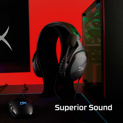 HyperX Cloud Stinger 2 Greatness Refined, Lightweight Wired Over Ear Headset with mic, Swivel-to-Mute Function, 50mm Drivers, PC Compatible - Black (519T1AA) 