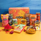 Bombay Sweet Shop Holi Gift Hampers | Holi Party Box (9 Products) | Holi Gift Hamper| Chocolate, Namkeen Snacks| Gulaal Holi Colors | Gift for Men and Women | Healthy Snacks | Premium Gift Hamper 