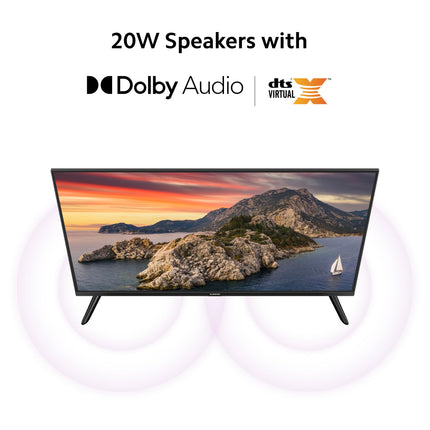MI 108 cm (43 inches) A Series Full HD Smart Google LED TV L43M8-5AIN (Black) 