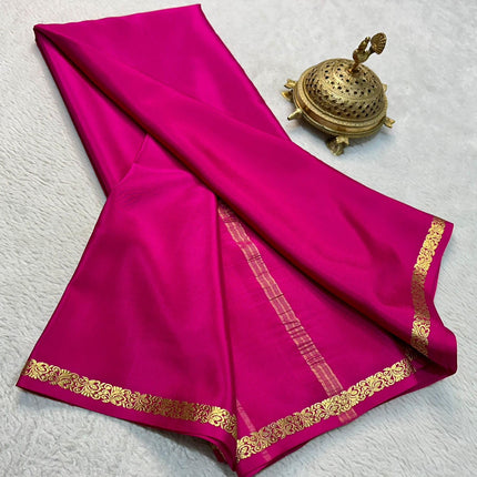 Shree Silk Mills Cerep Silk Weddings Women's Saree and Special Occasions,Elegant Handwoven Traditional Saree with Vibrant Patterns,Perfect for Festivals, 