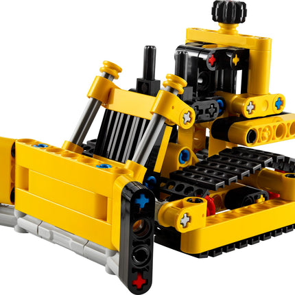 LEGO Technic Heavy-Duty Bulldozer Building Set, Kids� Construction Toy, Vehicle Gift for Boys and Girls Ages 7 and Up, 42163 