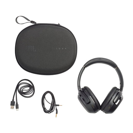 JBL Tour One M2 Adaptive Noise Cancelling Bluetooth Over Ear Headphones,Spatial Sound,Smart Ambient,50Hrs Playtime,BT 5.3 Le,Quick Charge,Multi Point Conectivity,Built-in Alexa,2 Years Warranty(Black) 