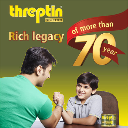 Threptin Protein Diskettes| Healthy Snacks for Men and Women - 275g, High Protein Diskette enriched with Casein Protein, Essential Vitamins, Minerals and Antioxidant -Vanilla Flavor|100% Veg 