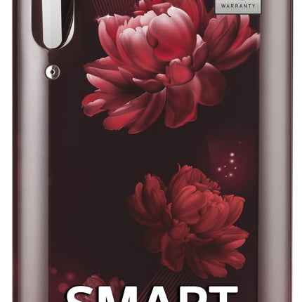 LG 185 L, 5 Star, Smart Inverter, Direct-Cool Single Door Refrigerator (GL-D201ASCU.BSCZEBN, Scarlet Charm, Base stand with drawer & Fast Ice Making) 