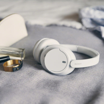 Sony WH-CH720N Noise Cancellation Wireless Bluetooth Over Ear Headphones with Mic, Up to 50Hrs Battery- White 