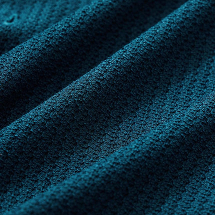 SNITCH Men's Casual Shirt | Slim Fit Full Sleeve Classic Collar Textured Design | Premium Polyester Blend & Lightweight Fabric for Everyday Wear | Teal 